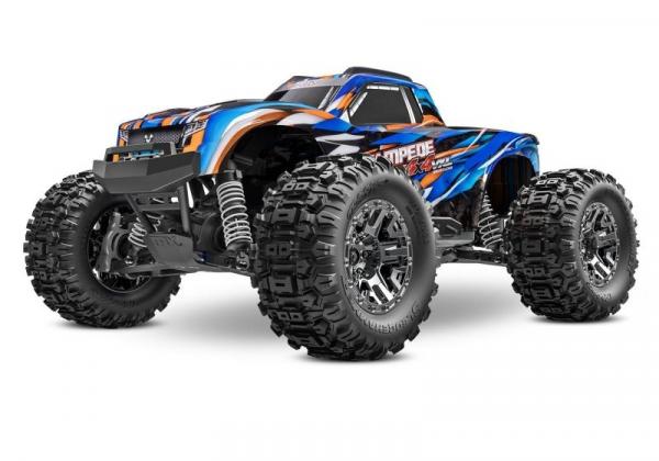 TRAXXAS STAMPEDE 4X4 VXL HD ORANGE 1/10 MONSTER-TRUCK RTR BRUSHLESS, OHNE AKKU UND LADEGERÄT CLIPLESS