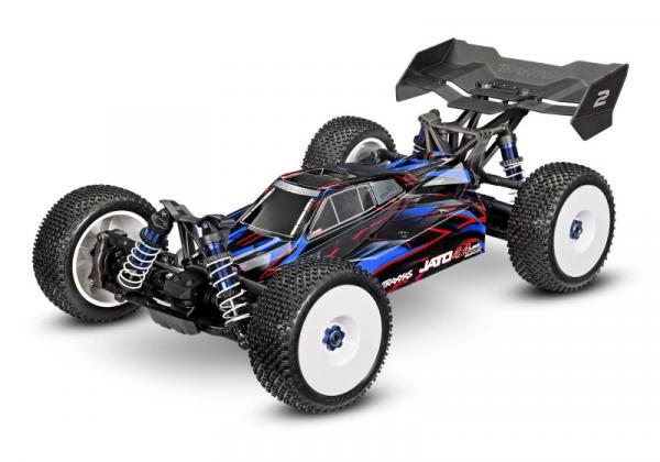 TRAXXAS JATO 4x4 VXL 4S Brushless blau RTR HD-Teile, ohne Akku/Lader