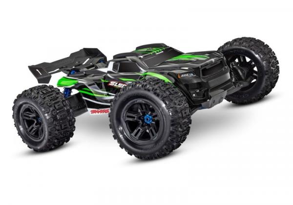 TRAXXAS SLEDGE GRÜN RTR O. AKKU/LADER /1/8 TRUGGY 4WD BL