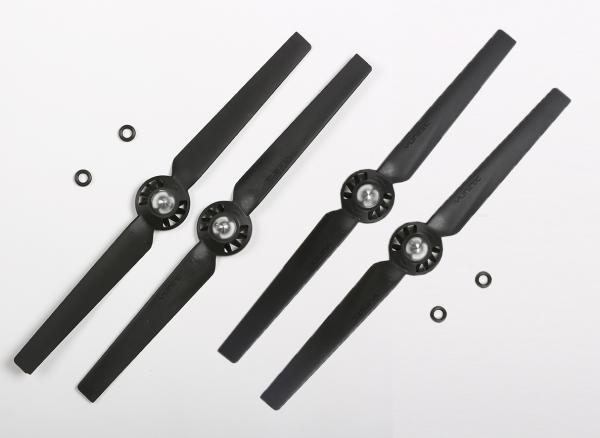 Q500 Propeller Set "A" & "B", black (4 pcs.)