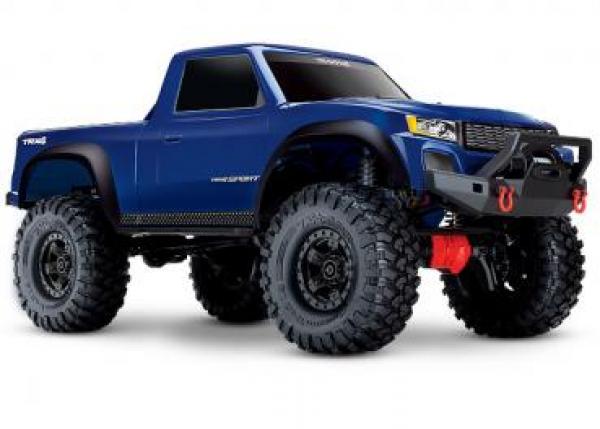 TRAXXAS TRX-4 Sport 4x4 blau RTR ohne Akku/Lader 1/10 4WD Scale-Crawler Brushed